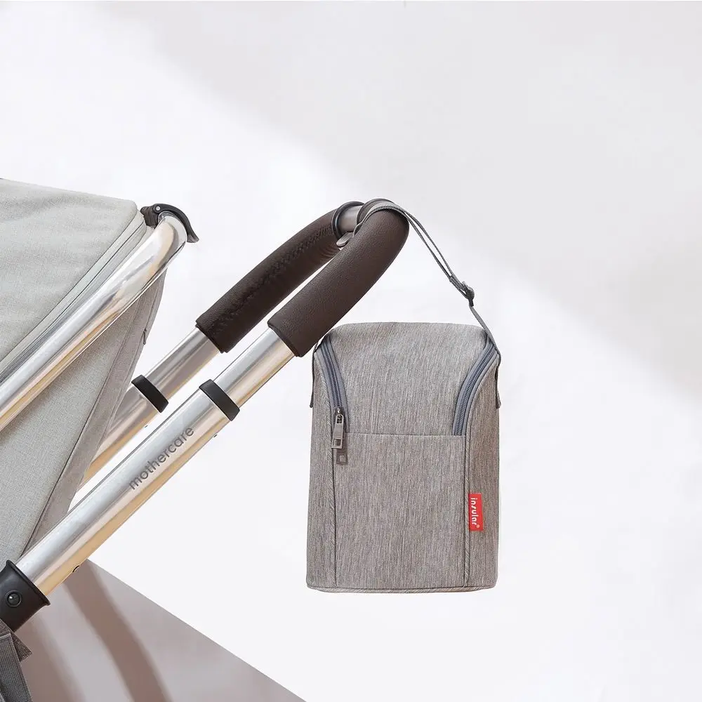 السفر في الهواء الطلق سعة كبيرة مقاوم للماء حقيبة تخزين حليب الثدي الطفل الغذاء حقيبة زجاجات تستخدم في الرضاعة حقيبة عربة حقيبة للحمل