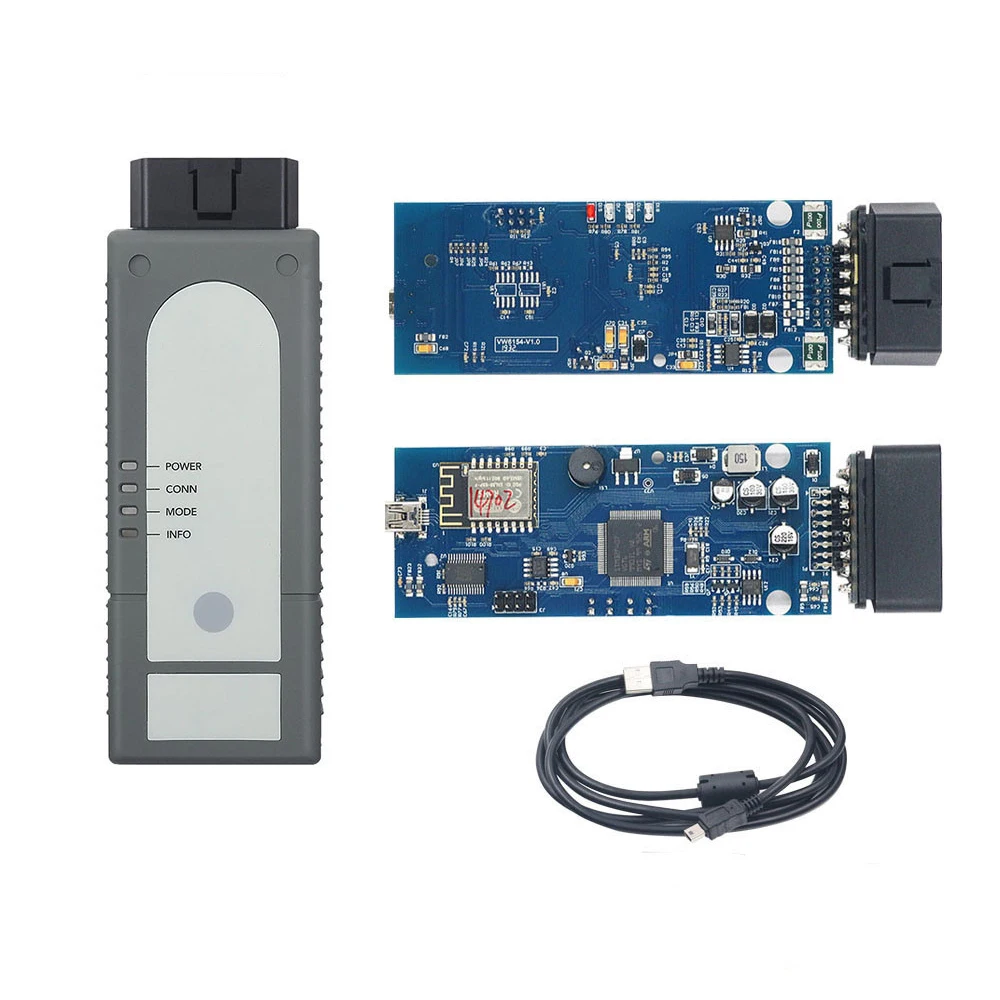 Últimas Scanner De Diagnóstico De Carro, Programação Completa Do Sistema, Ferramentas De Interface, V1.9.4.2, WiFi, 6154A, V1.6.6, VAG, Novo