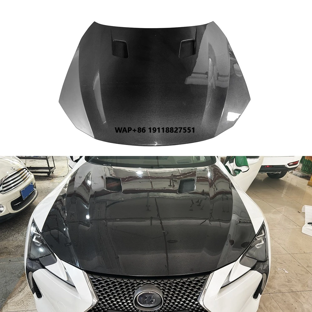 

Wholesale TLS Style Carbon Fiber Hood for LC500 LC500h Hood Bonnet