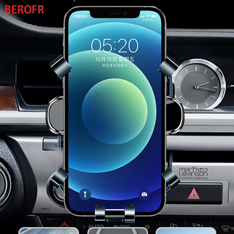 Car Phone Holder For Lexus ES250 ES300h ES350 XV60 2012-2017 Car Styling Bracket GPS Stand Rotatable Support Mobile Accessories