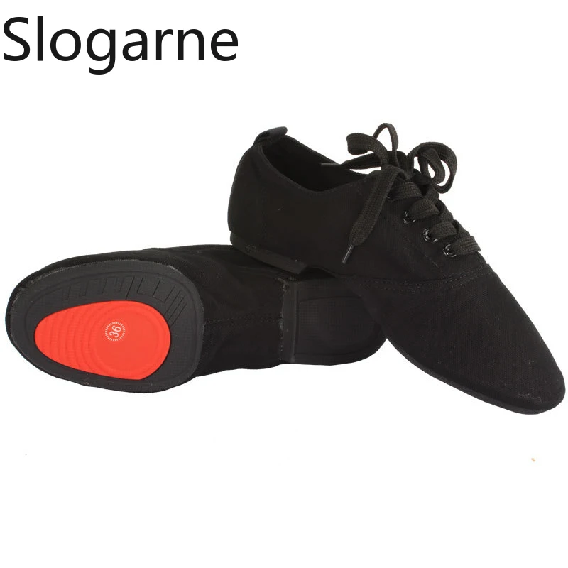 Children Canvas Ballet Shoes Kids\' Soft Dance Shoes Women Men Dancing Ballroom Latin Modern Jazz Shoes Yoga Training Footwear
