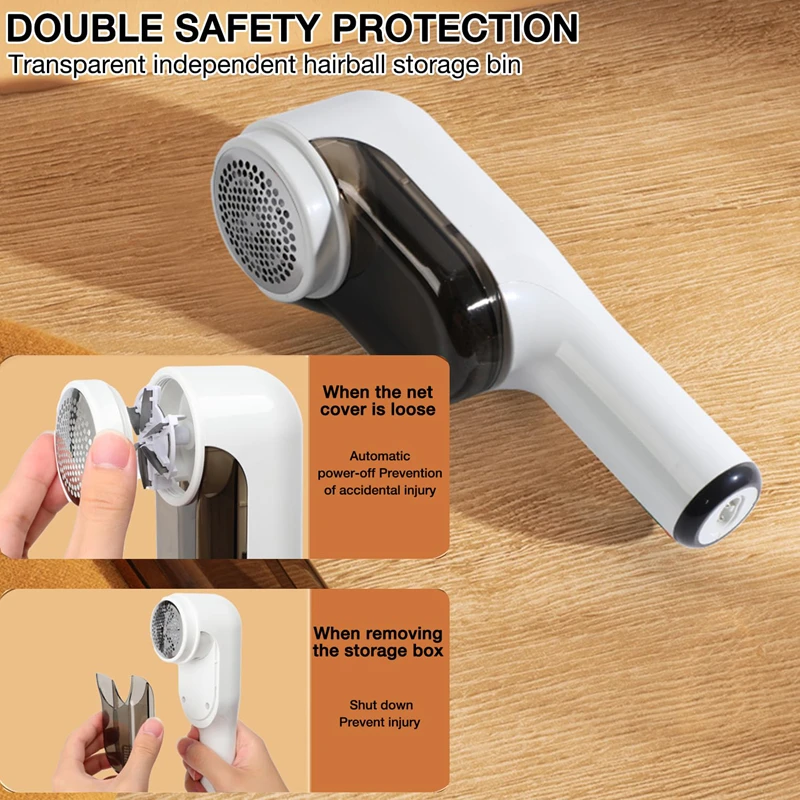 Hair Ball Trimmer Digital Display Long Battery Life Adjustment Shaving Machine Clothes Hair Remover Rechargeable Hair Remover