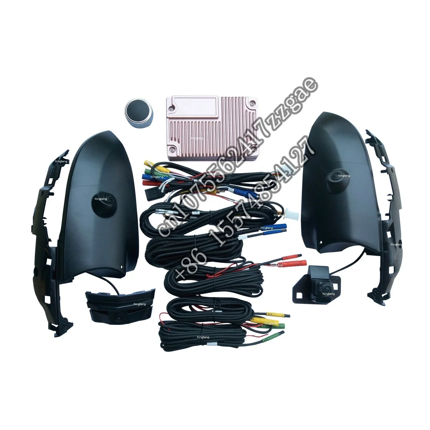 

New Generation Real 3D 4-CH DVR Recorder 360 Degree Rotation Bird View Car For Alphard