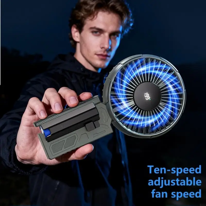 High Performances Handheld Fan With Multi Speed Setting Personally Cooling Fan 