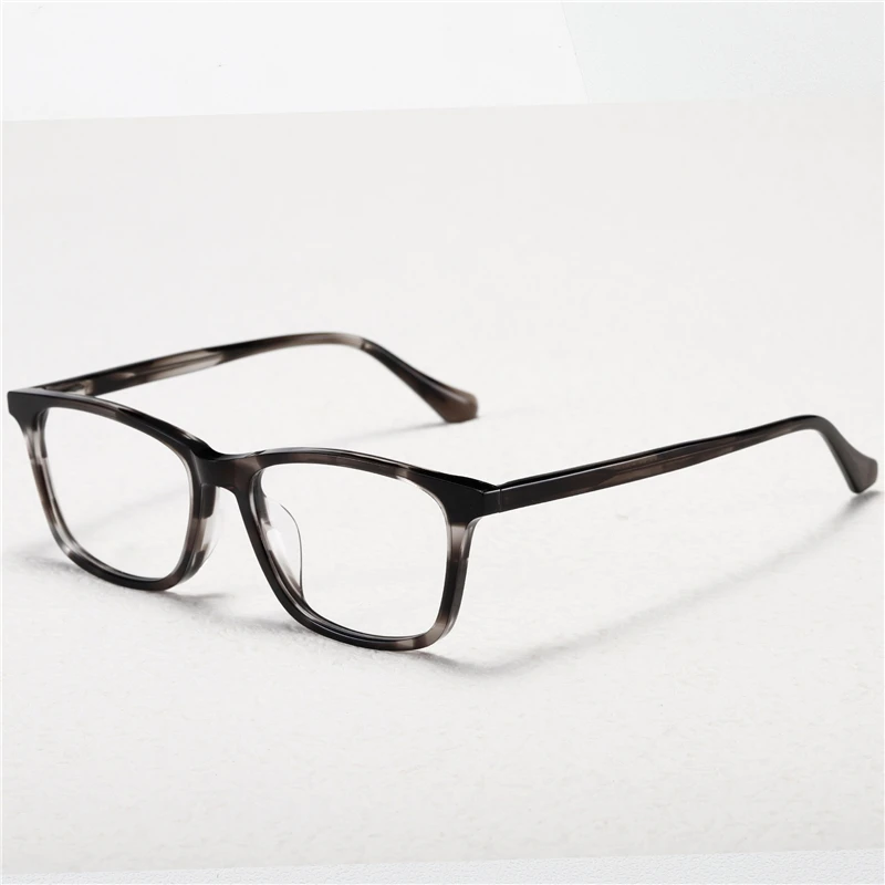 

Optical Eyeglasses For Men Women Retro Designer NN-115 Fashion Square Titanium Fiberglass Frames European and American Style