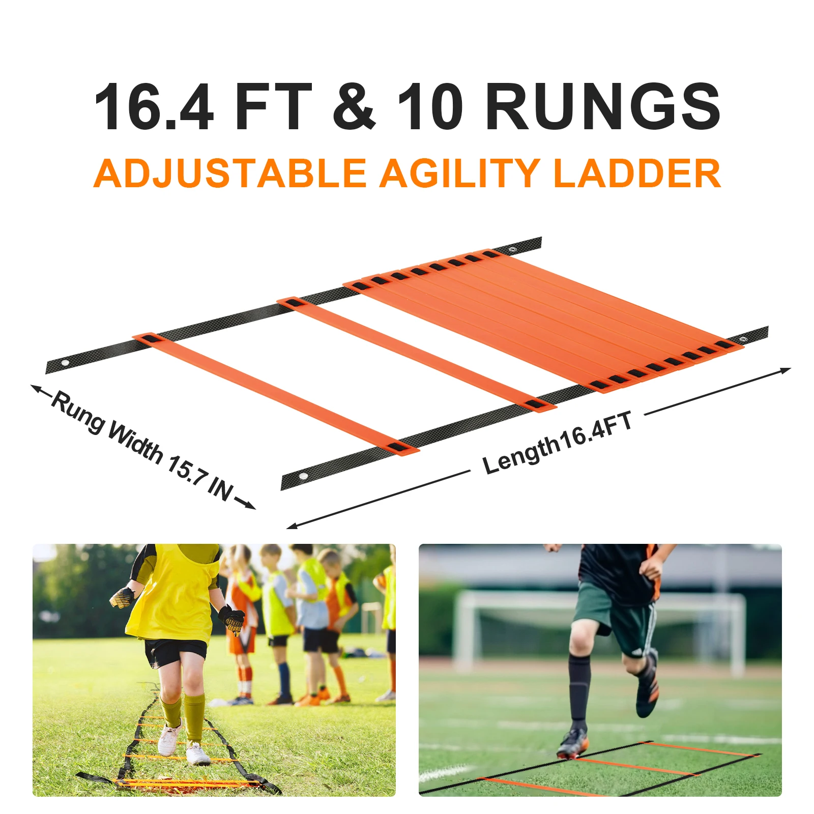 Set Gawang Sepak Bola Portabel Pop-Up 4X 3ft untuk Latihan Anak-Anak dan Remaja