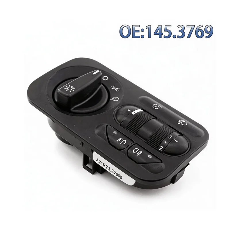 

Lada Headlight Switch Front Lamp Control Switch Auto Electrical Parts Vehicle Lighting Switch 1453769 1453.769 A21R23376901010