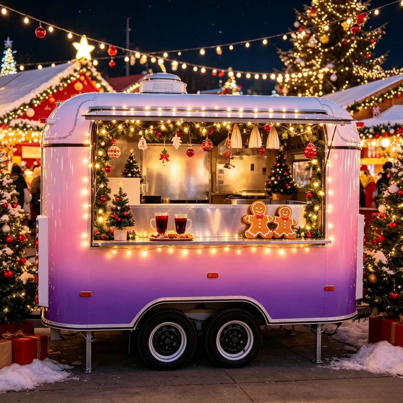 Hot Dog Vending Cart - Hot Dog Food Trailer Concession Cart