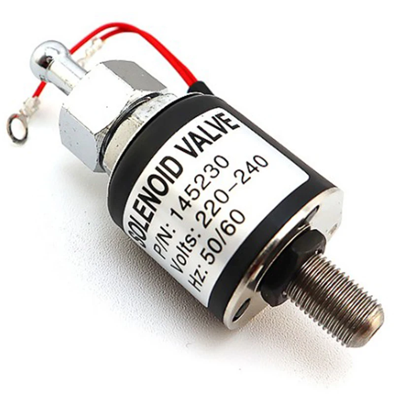 Válvula Solenoide válvula de costura 94A/94B tipo botella Solenoide montaje de hierro válvula Solenoide de Metal máquina de coser al por mayor