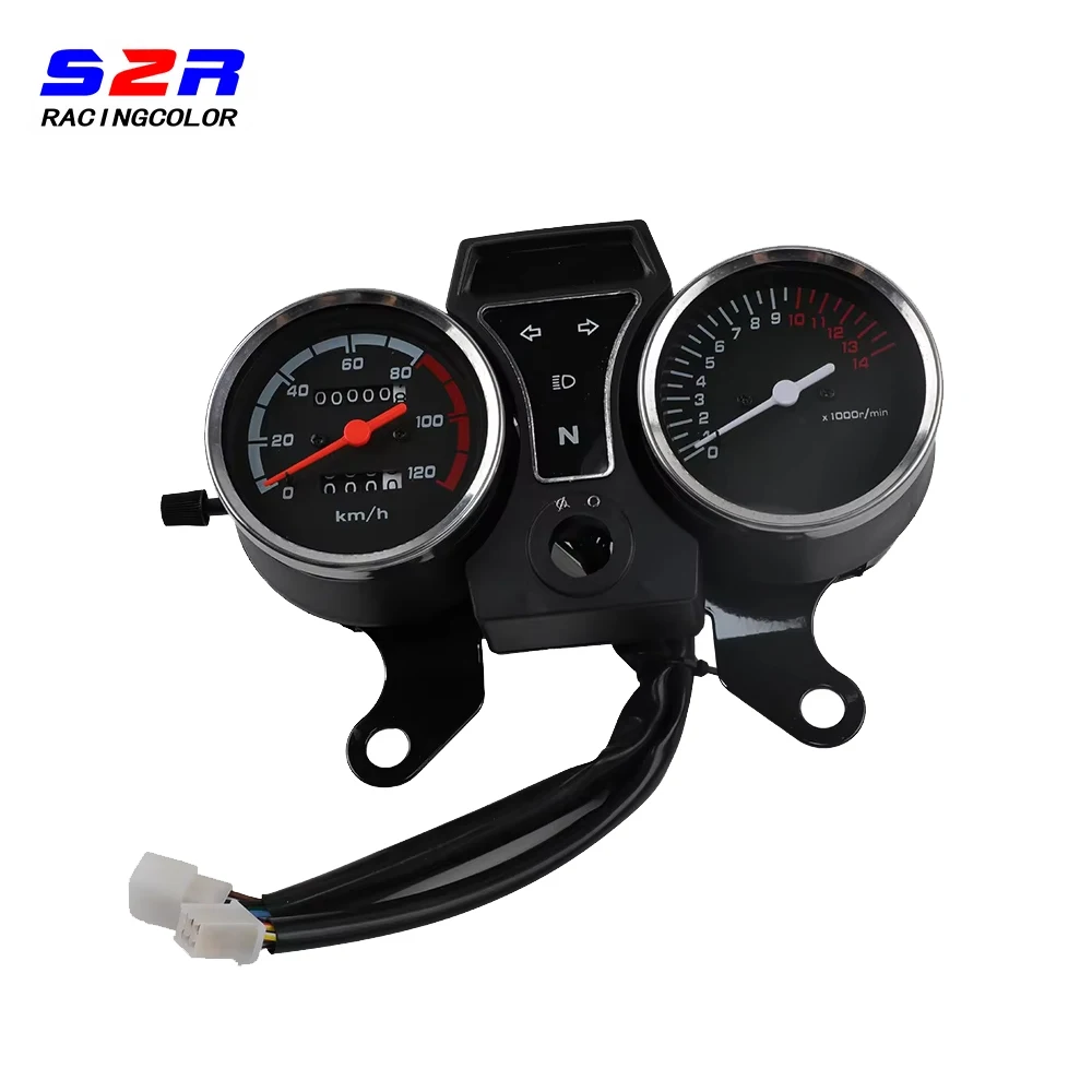 

Universal LCD Motorcycle Instrument Cluster Compatible For Italika FT Series DT125 Honda Forza 125 Tachometer Odometer Parts