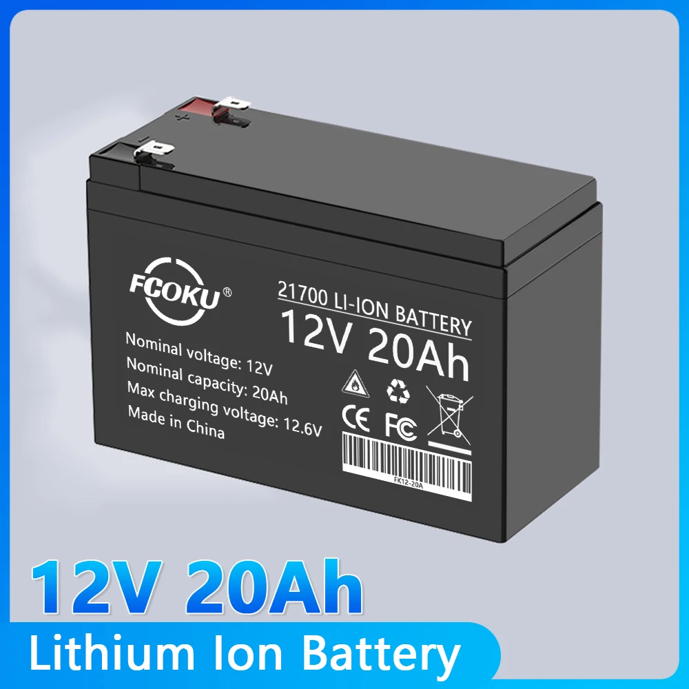 

21700 3S5P 12V 20000mAh Rechargeable Lithium Battery Pack,for solar energy electric vehicle LED lights Replacement Battery