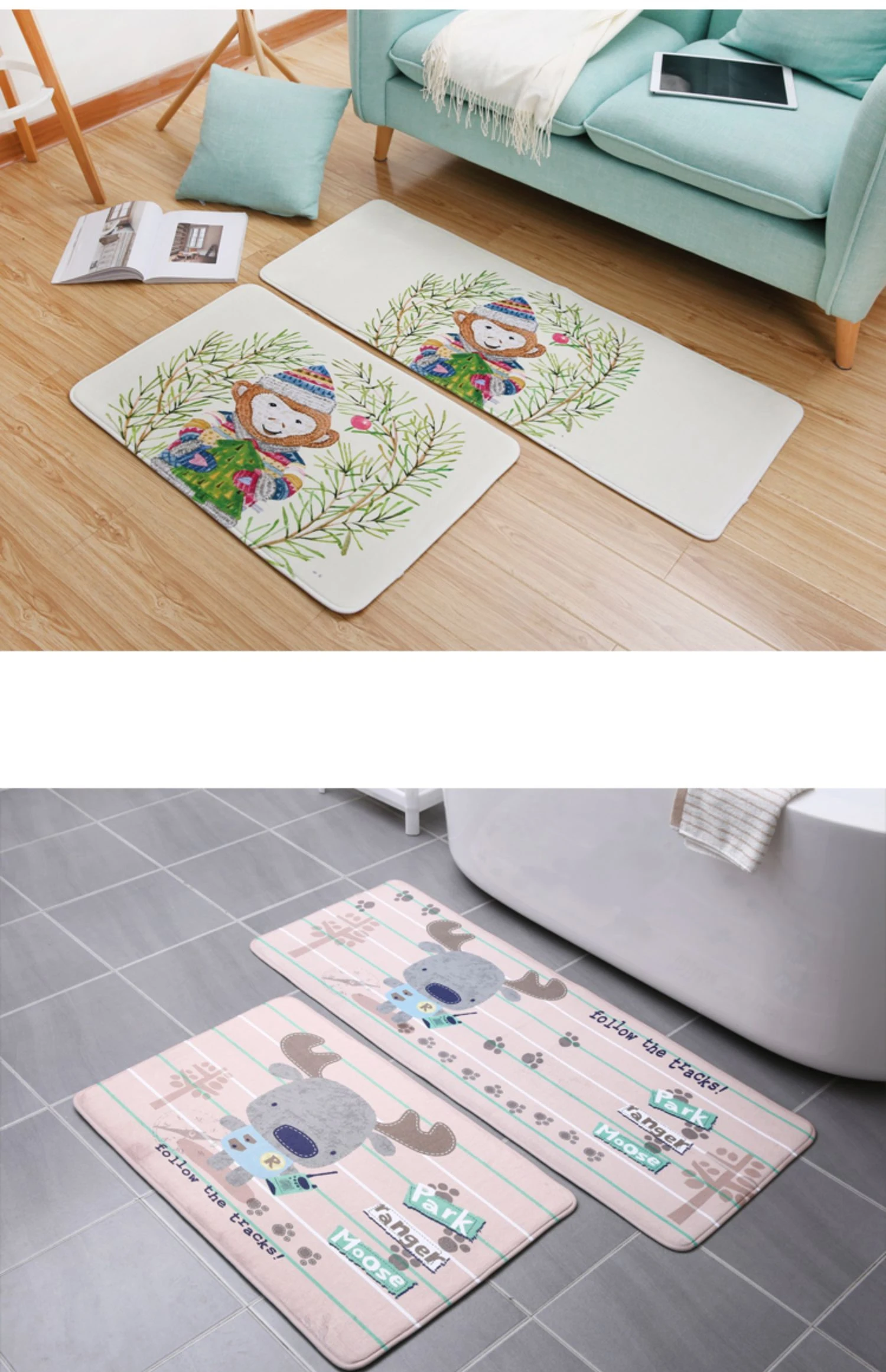 Welcome Mat Kiss My Airs Bedroom Mats Entrance Doormat Kitchen Carpet Home Balcony Carpets Bath Foot Rug Bathroom Door Room Rugs