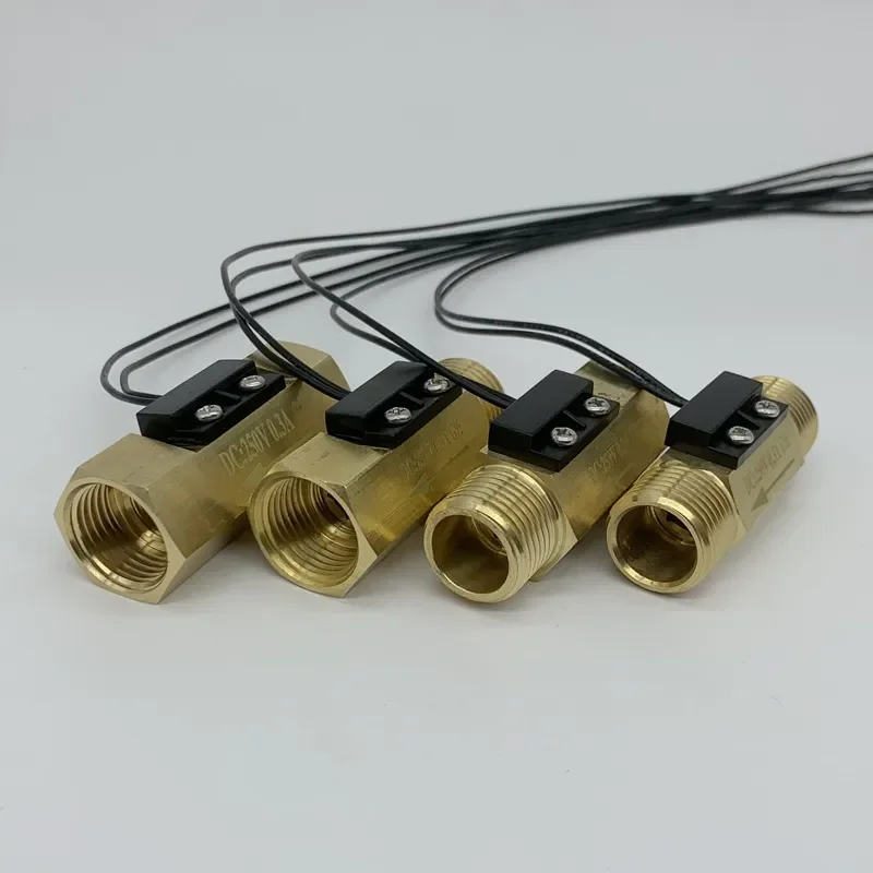 for 4 Points All Copper Magnetic Water Flow Induction Switch Signal Sensor High Temperature Resistance