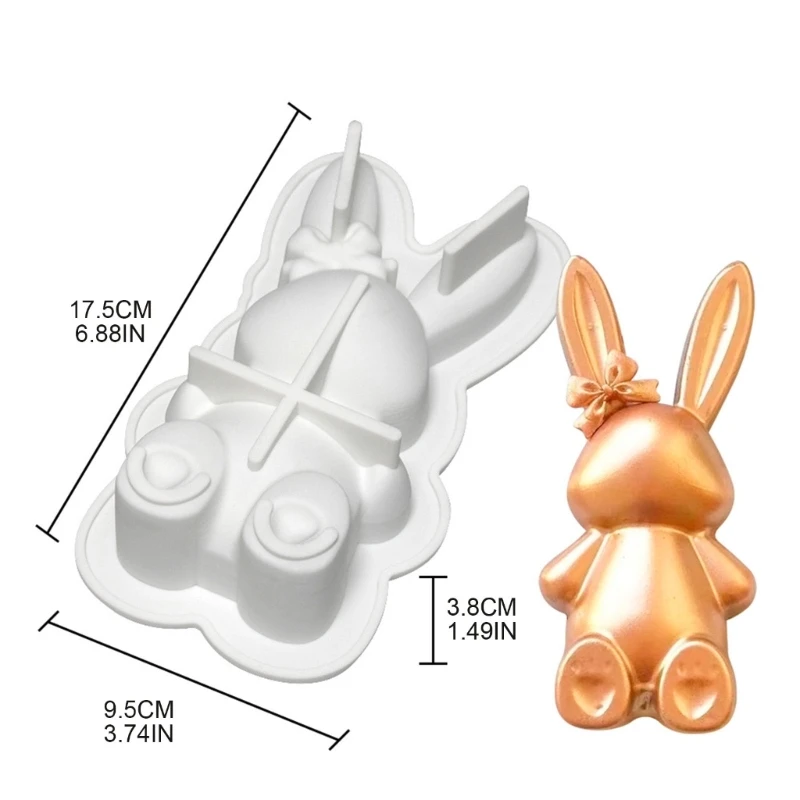 Rabbit Epoxy Gypsum Handwork Soap Mold Plasters Mold Making Supplies Dropship