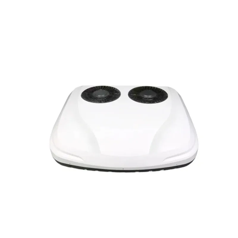 Mini Portable 12V/24V Electric DC Compressor Rooftop Truck Auto Parking Cooler New Condition Car Conditioning System