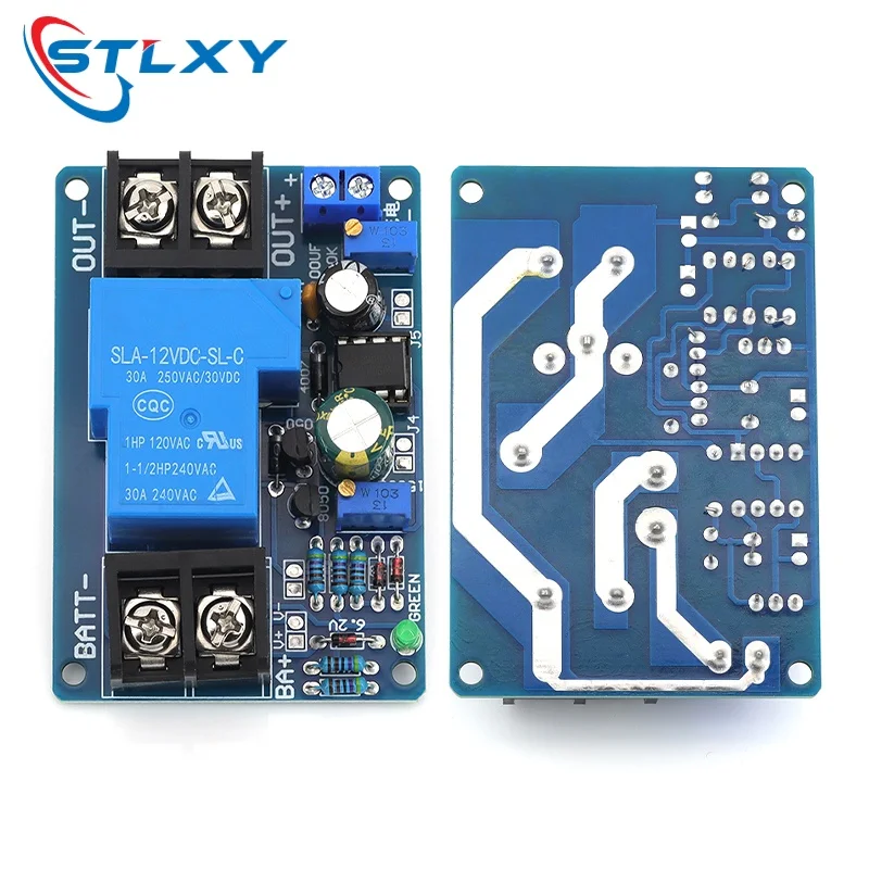 Stlxy 12V 30A Universal battery protection module prevents over discharge voltage and automatically restores low voltage