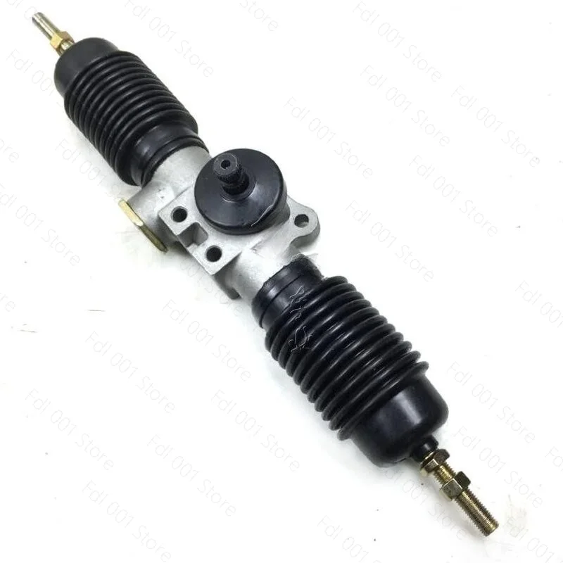 DIY Go Kart Karting Four Wheel 42CM 1.75 Circle Metal ATV Steering Rack Box Pinion