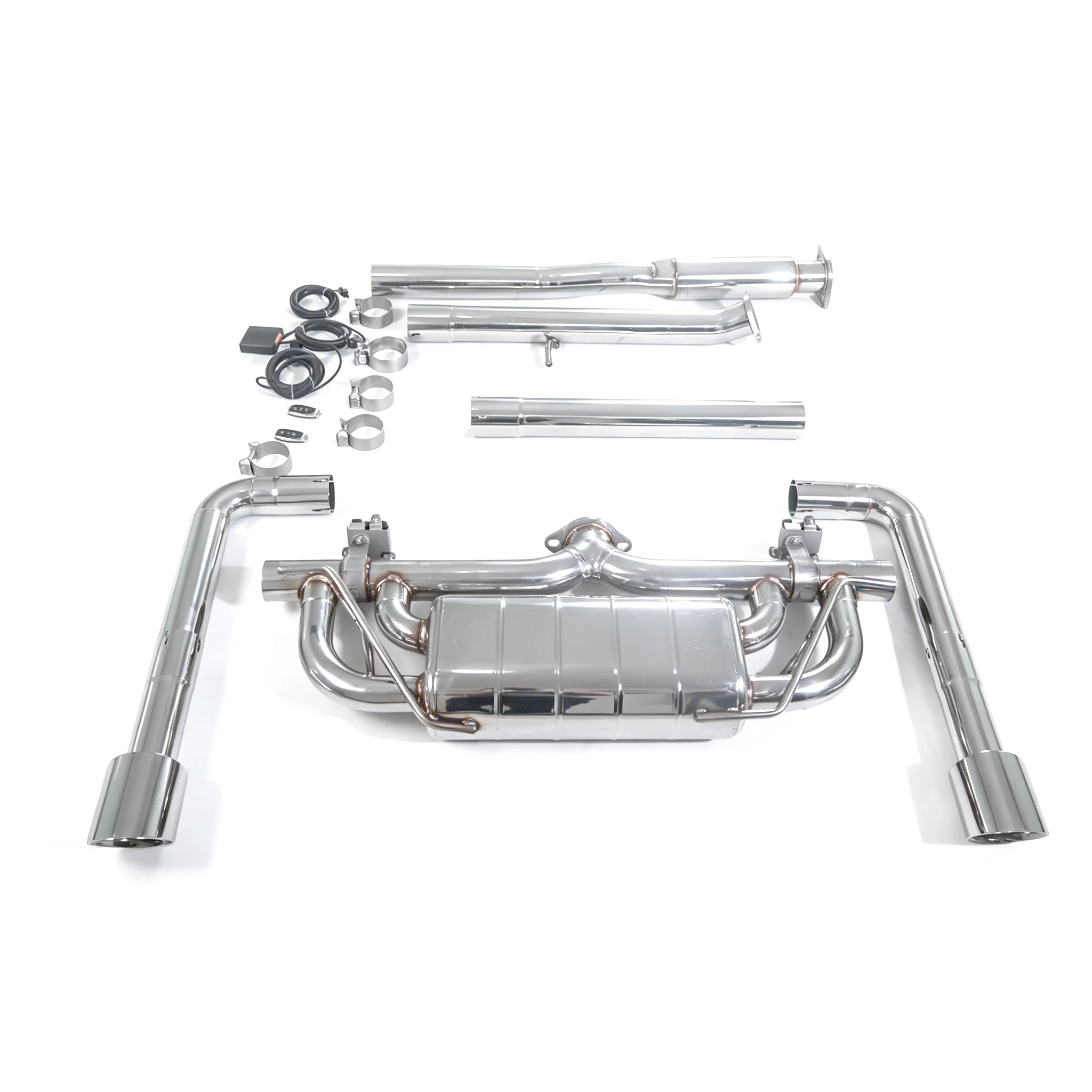 

GFC Catback Exhaust for Lynk & Co 03 2.0T Single Muffler Dual Valve Swallow-Tail Dual Tips