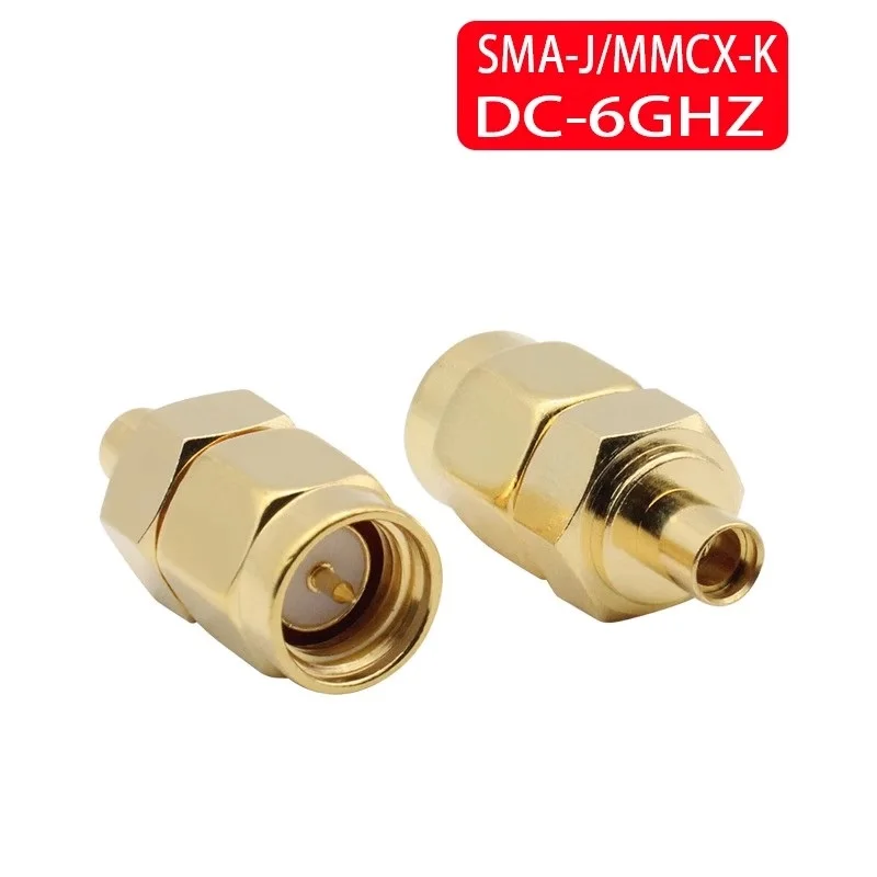 SMA MALE TO MMCX FEMALE ADAPTER 6GHZ LOW STANDING WAVE TEST HEAD SMA-MMCX-JK Converter Print SEG