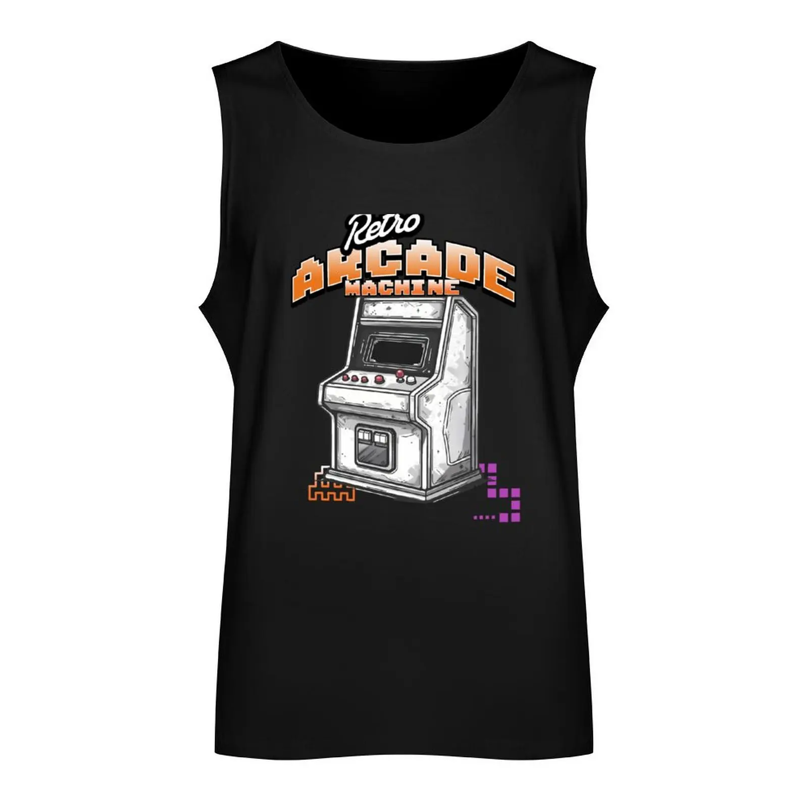 More than Decoration: Arcade Digital Art that Tells Stories Tank Top men clothes sports vest