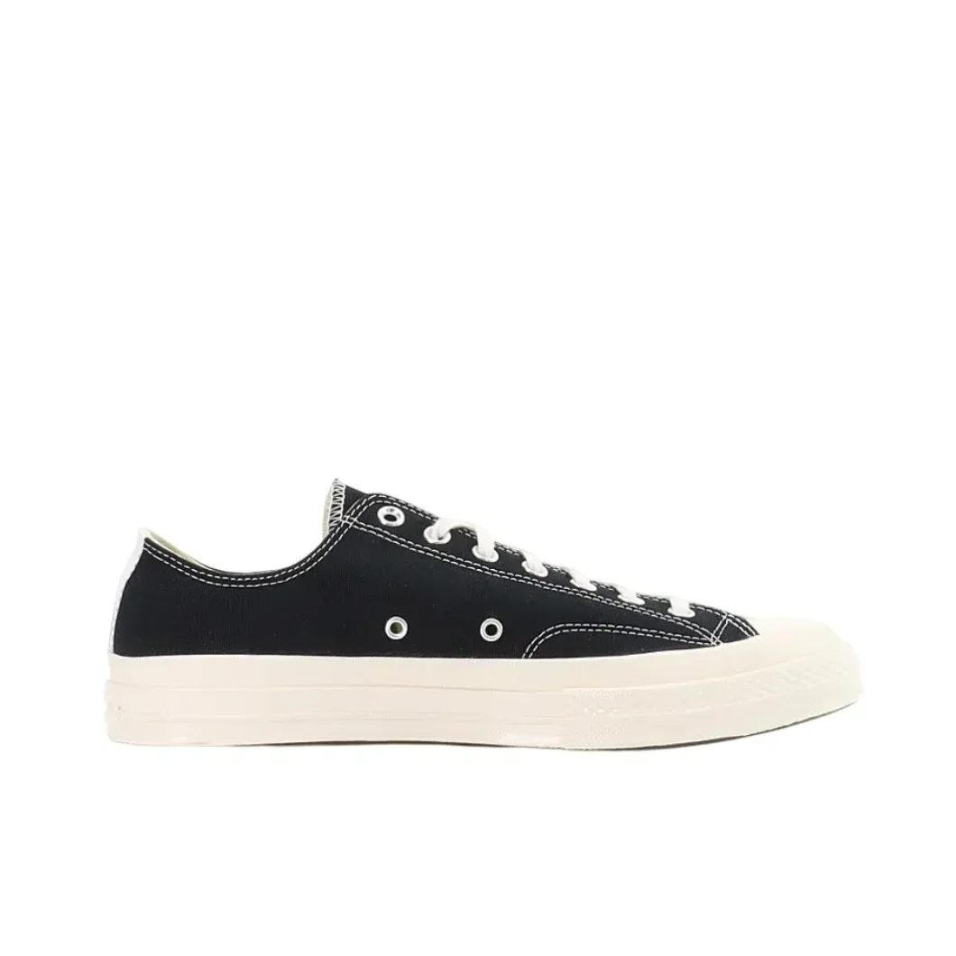 Converse 1970s Chuck Taylor All Star X CDG Low Men's and Women's Black and White Low Top Casual Board Shoes