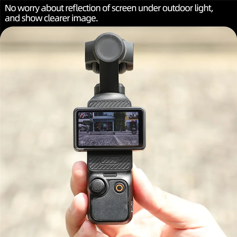 AB53 ل OSMO POCKET3 AR المضادة للانعكاس المقسى عدسة الفيلم شاشة طبقة رقيقة واقية AR المضادة للانعكاس المقسى فيلم