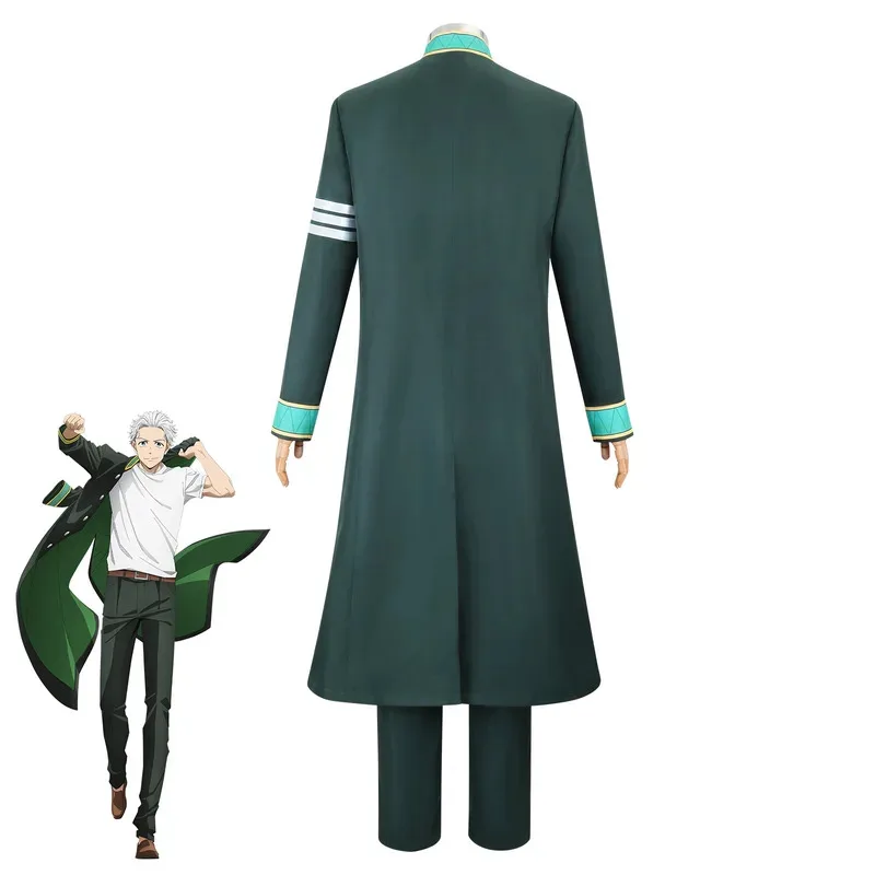 Kostum Cosplay Anime WIND BREAKER Hajime Umemiya Wig Trench Seragam Sekolah Bofurin Haruka Sakura Pesta Halloween untuk Wanita Menv
