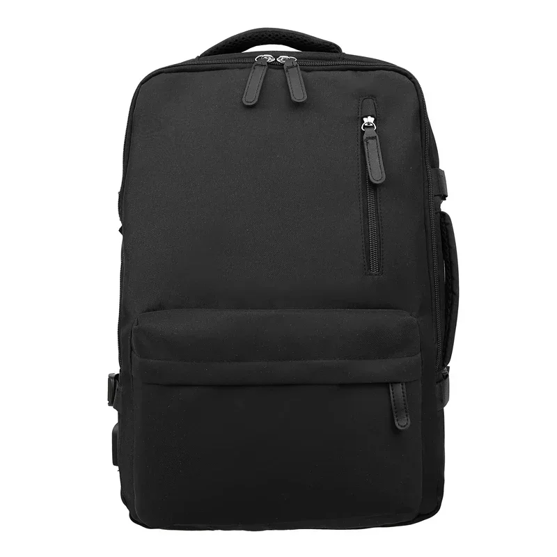 Solid Expand The Capacity of The Backpack 2024 High Quality Couple of School Bag Lady Business Travel  Computer Backpack