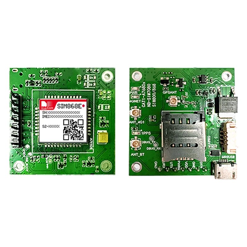 Основная плата SIMcom SIM868E GPRS+GNSS+BT, 1 шт.