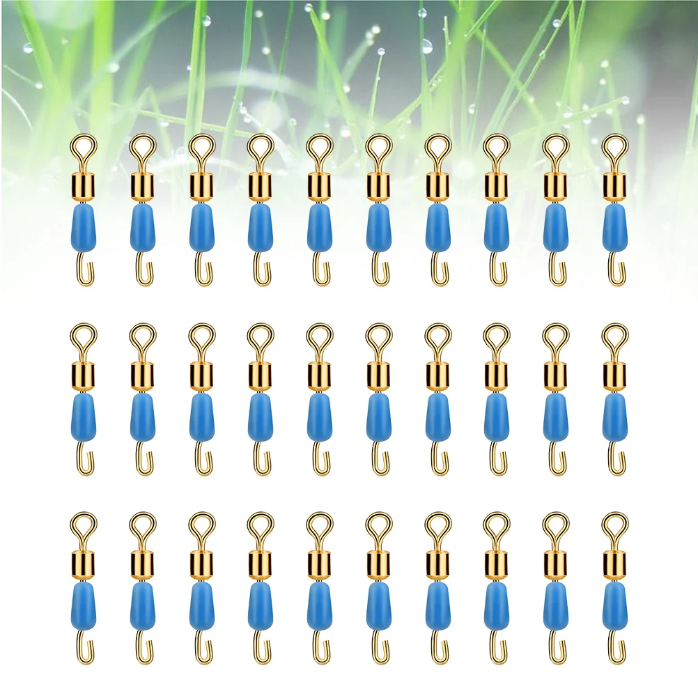 

30 pc Silica High-End Frame Wear-Resistant Deep Drop Rigs Fishing Line Stop Nightlight Buoy Saltwater Lake River Pool