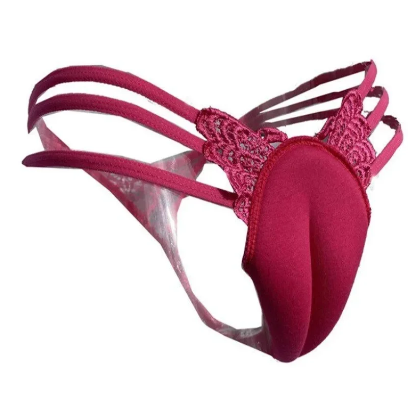 Crossdresser Thong Panty Camel Toe Hiding Gaff Shaping Brief Butterfly Drama Queen Night Clubwear Fake Vagina Cosplay Nightwear view 3