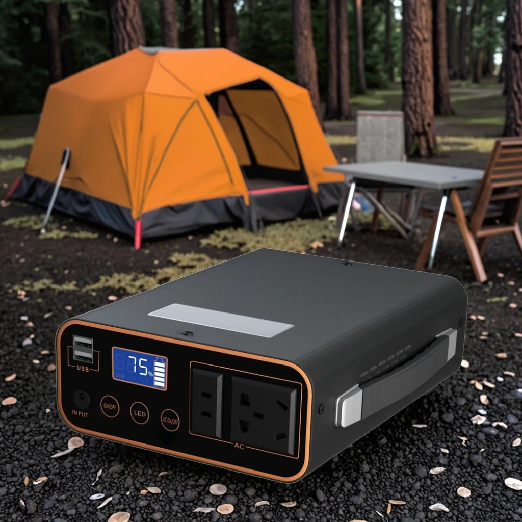 الجملة حار بيع MP1 محطة الطاقة المحمولة 300W بطارية ليثيوم للطاقة الشمسية للتخييم في الهواء الطلق والسفر التعتيم #4