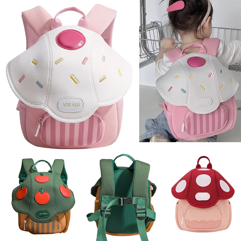 

New Cartoon Cute Cream Cake Backpacks Sweet Girl Kawaii Kids Schoolbags Fashion Versatile Girs Boys Bag Children Birthday Gifts