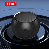 Mini Portable Metal Speaker Metallic Wireless Bluetooth Speaker TWS Stereo Indoor/Outdoor Portable Subwoofer Compact Speaker