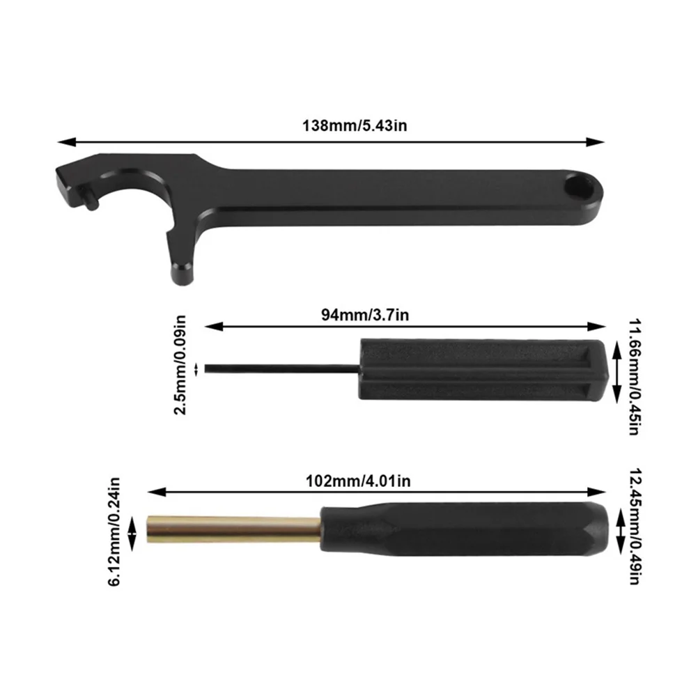 1 مجموعة أدوات تفكيك المطاط القوي مجلة إزالة المفك دبوس لكمة تركيب معدات إزالة عملية