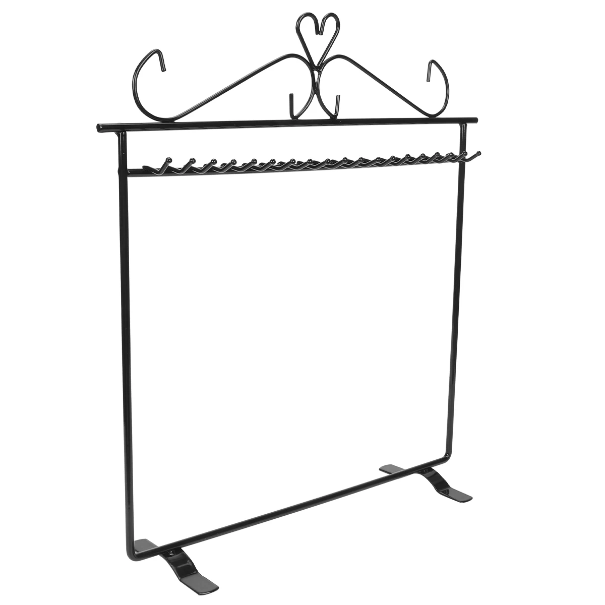 

Metal Jewelry Jewelry Display Stand Clear Necklace ganizer Earrings Bracelets Holder Storage Solution