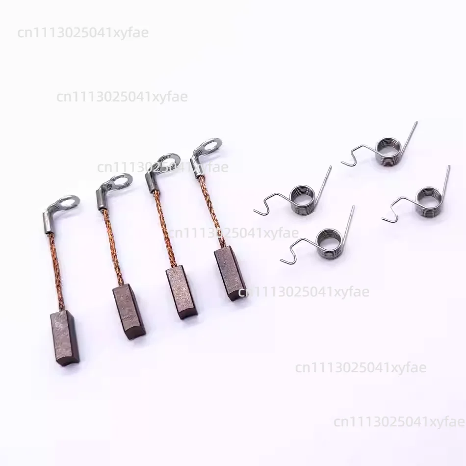 4Pcs Carbon Brushes Compatible with SP 540 550 Brushed Motor High Copper Wear-Resistant Replacement Accessories with Springs