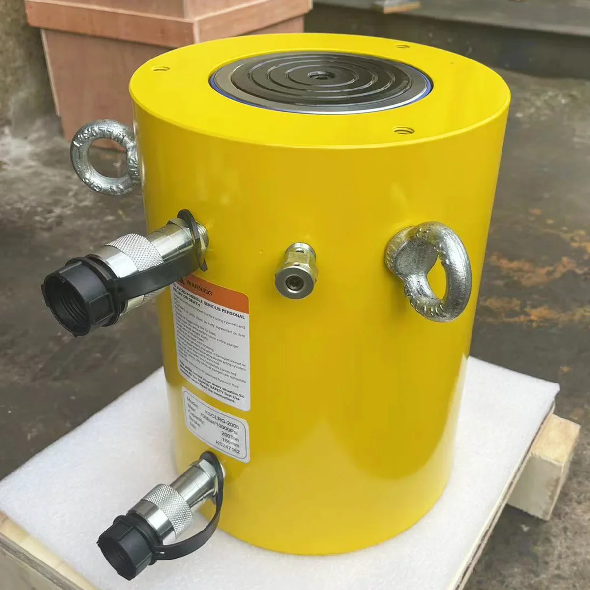 CLRG-2006 Enerpac Equivalent 200 Ton 150mm Stroke Hydraulic Cylinder Jack
