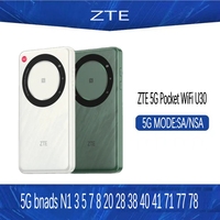 2024 New ZTE 5G Pocket WiFi U30 Air 4500mAh Type-C 867Mbps 2.4/5GHz Dual Band Portable Hotspot 5G 4G LTE Sim Card Mobile Router