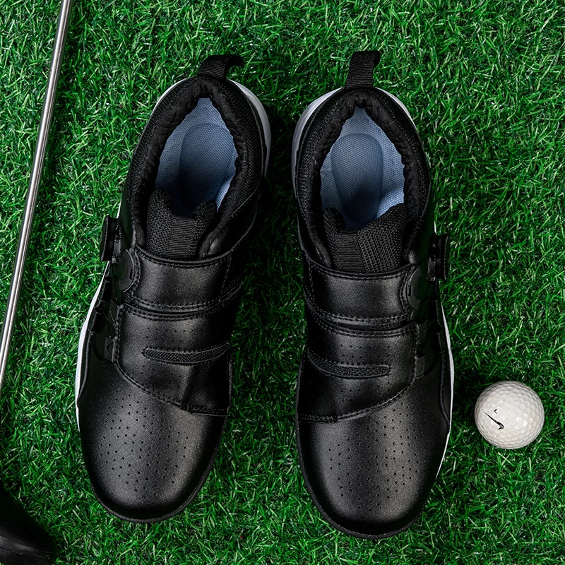 Sepatu Golf pria, profesional, Sneaker redaman, pakaian kaki jalan nyaman untuk GoIfers