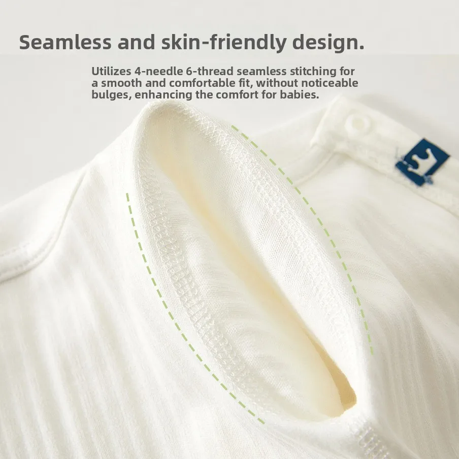 Puur katoen lente herfst Baby Rer Long Sve Home Spwear lage taille lange broek comfortabel ademend babypakje