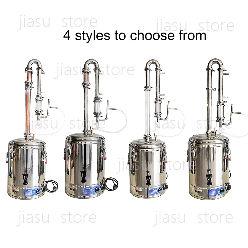 Natural Plant Essential Oil Distiller Electric Steam Extractor for Rosemary Lavender Home & Factory Use