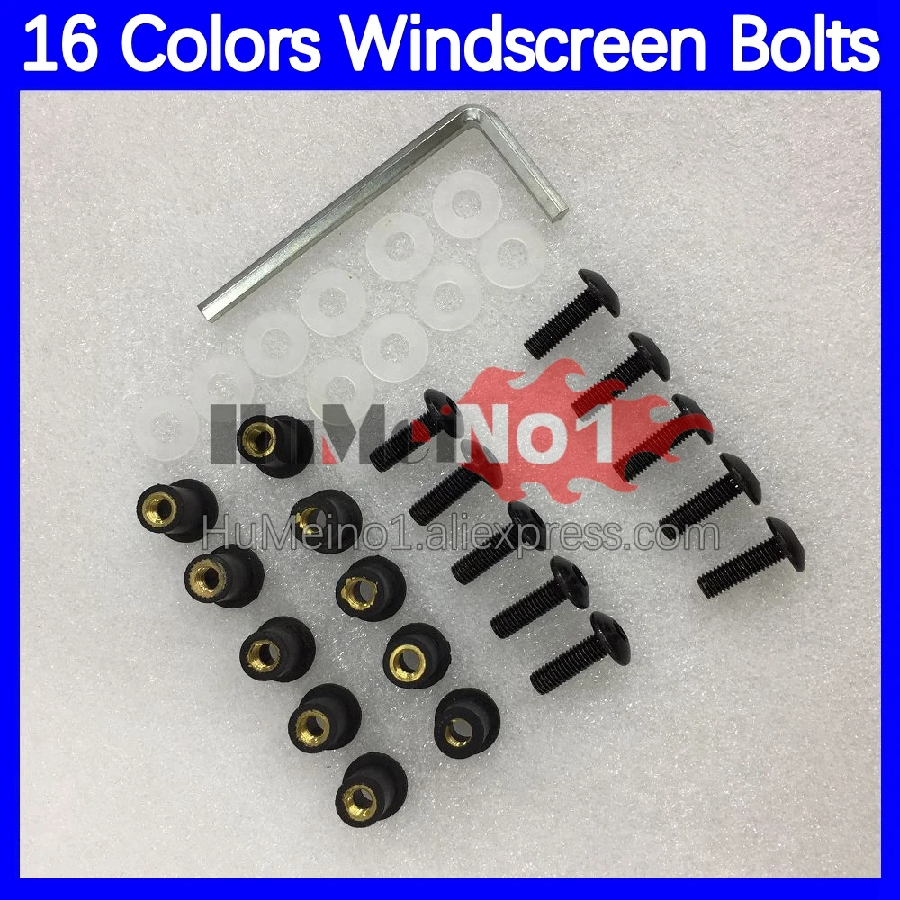 31pcs Motorcycle Windscreen Bolts For SUZUKI GSXR 1000 1000C GSXR1000 K17 17 18 19 20 2017 2018 2019 2020 Windshield Screws Nuts