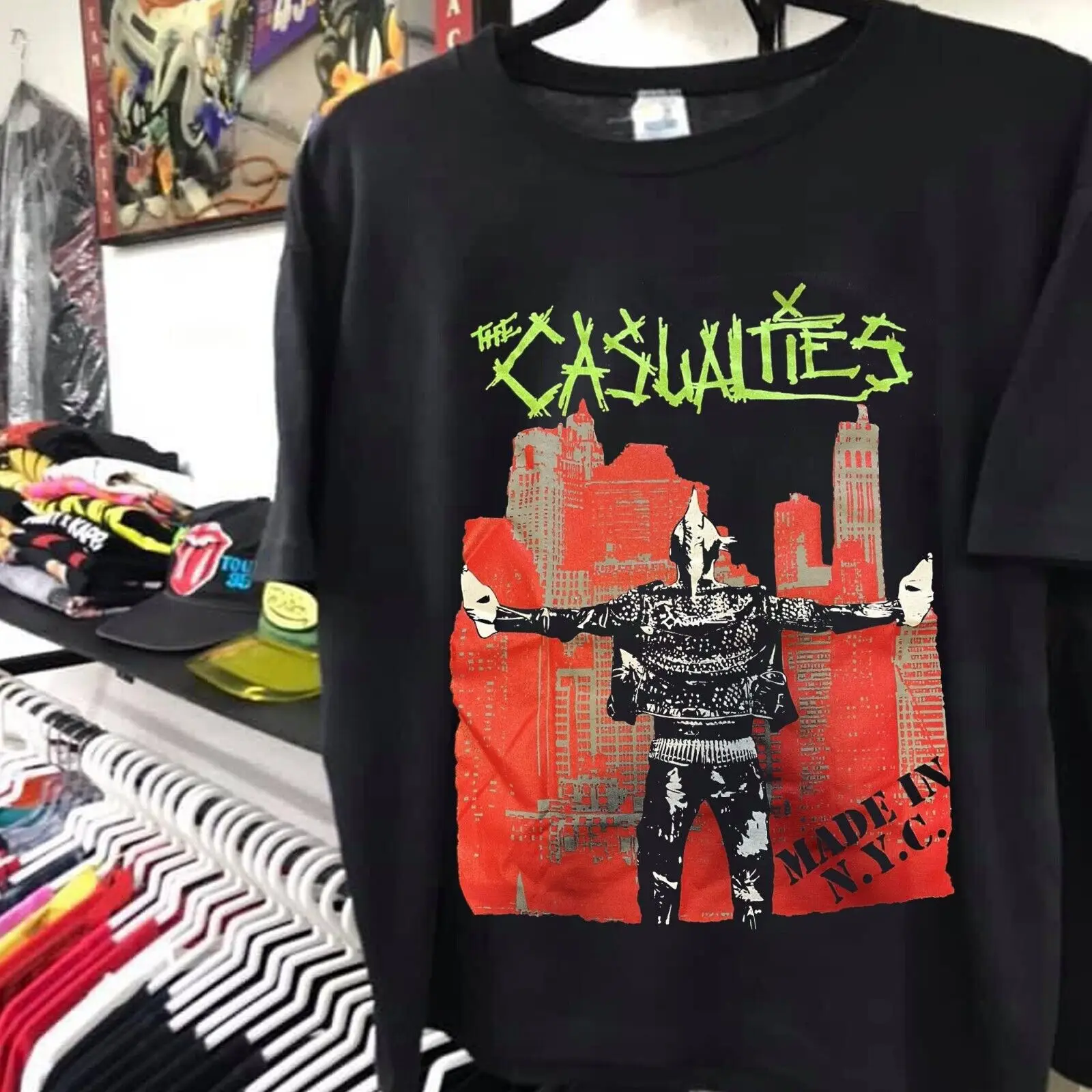 

The Casualties punk band t-shirt, reprinted, cotton unisex t-shirt TE7734