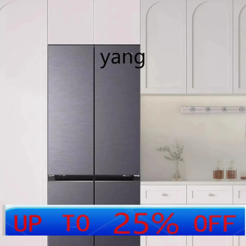 

lmm 418L cross door double open four doors 594mm ultra-thin zero embedded refrigerator