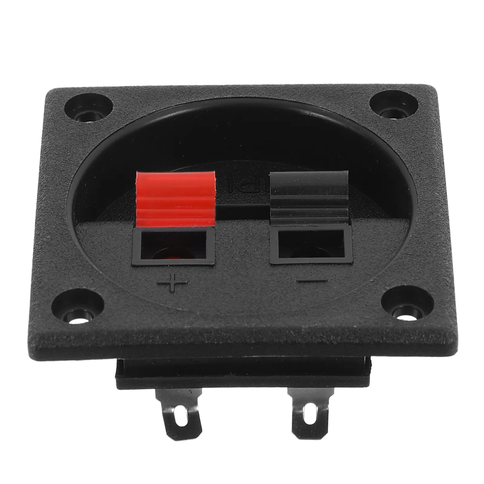 Car Speaker Box Terminal Cup Compact Binding Post Connector Easy to Identify Speaker Terminal Plate for Car Stereo Connectors