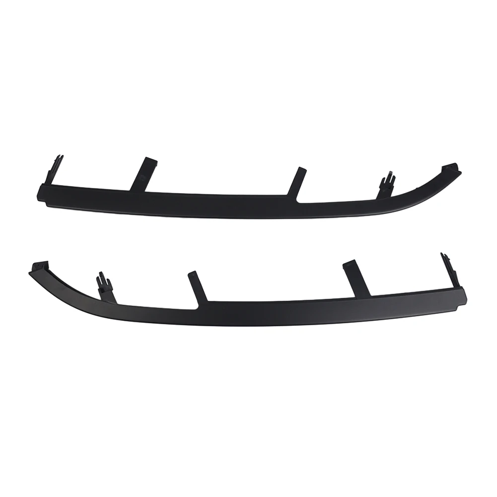 

Car Headlight Lower Trim Strip Headlight Lower Trim Auto Accessories ABS Anti-corrosion Black Easy Installation