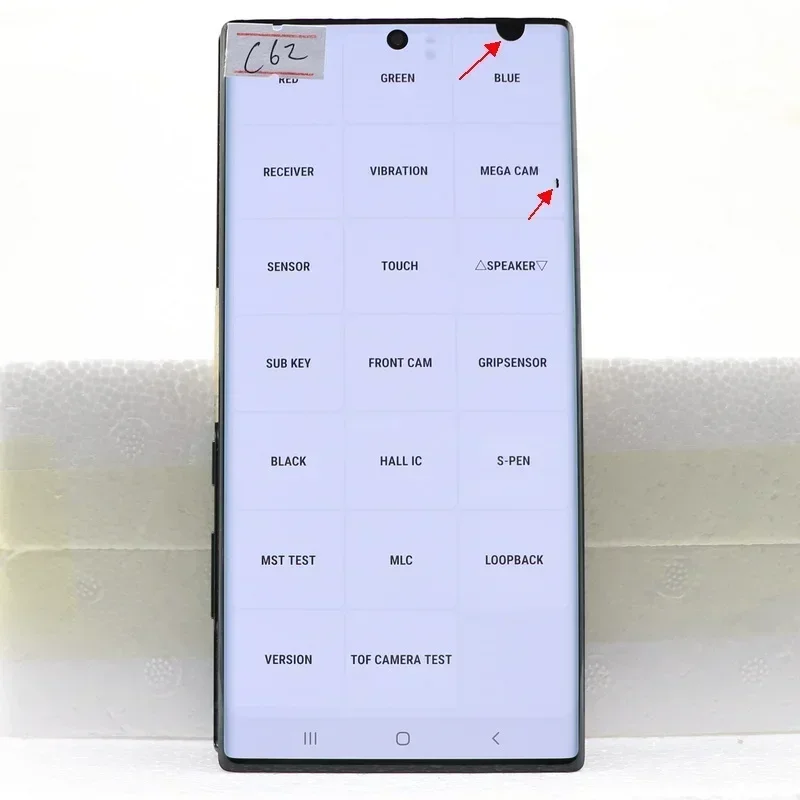 100% Super Amoled N10+ LCD For Samsung Galaxy Note 10 Plus LCD Display N975 N975F N976B Touch Screen Digitize Assembly