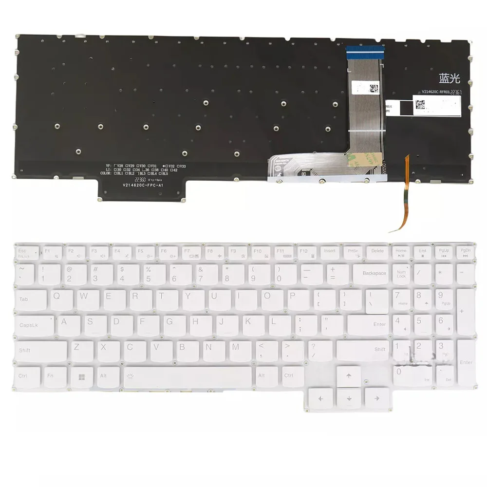 

US Backlit Keyboard For Lenovo IdeaPad 3 15ARH7, 3 15IAH7, 3 16ARH7, 3 16IAH7