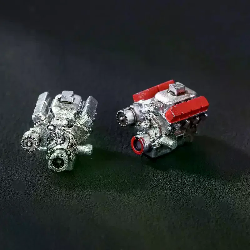 /Cna/Miniature Simulated Engine Micro Garage Scene Model Sand Table Ornament Model Collection Gifts 1:64